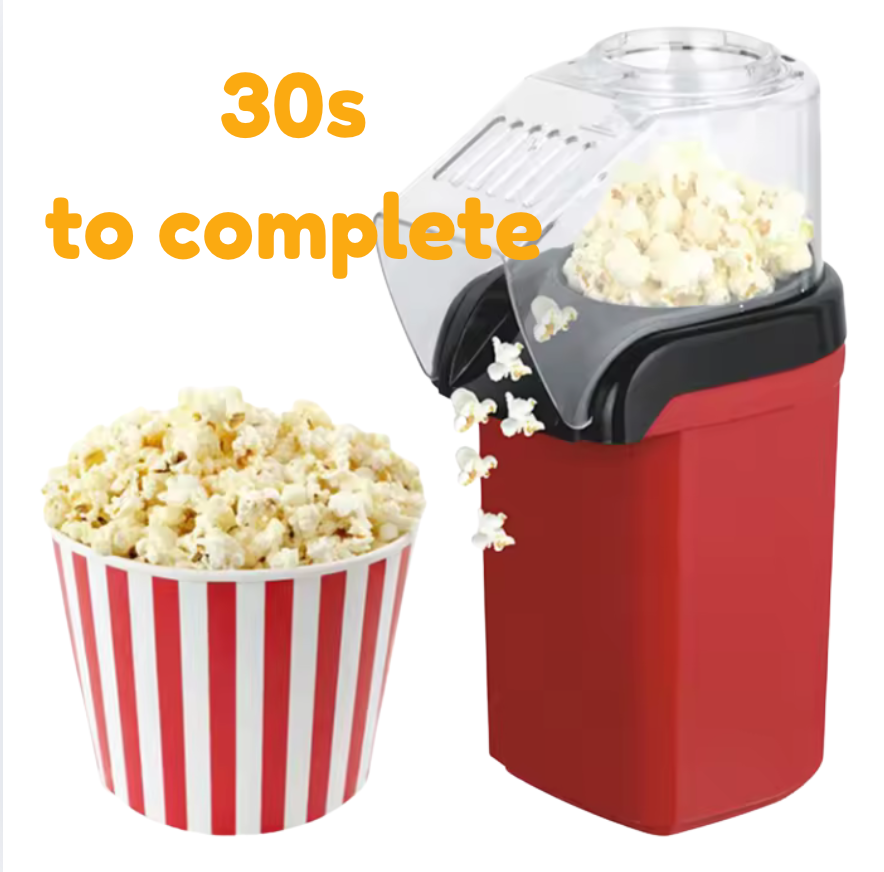 Popcorn machine ready in 30 sec